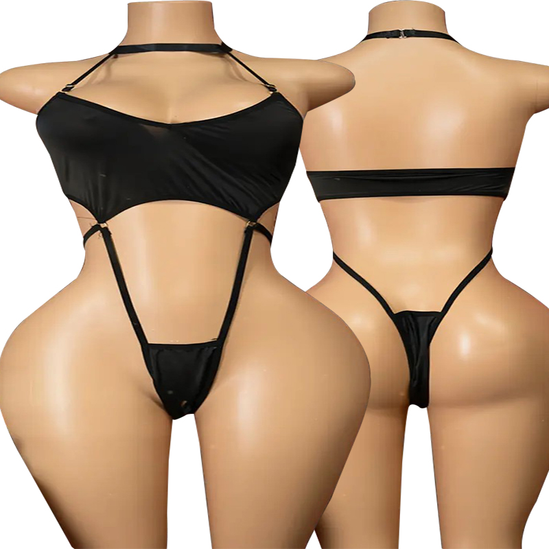 Lace Bralette Set - Cool Sexy Lingerie Set Porn Tights