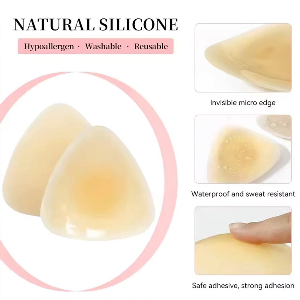 Silicone Triangular Nipple Cov - Backless Bra Sticky incelemesi ve fiyatı