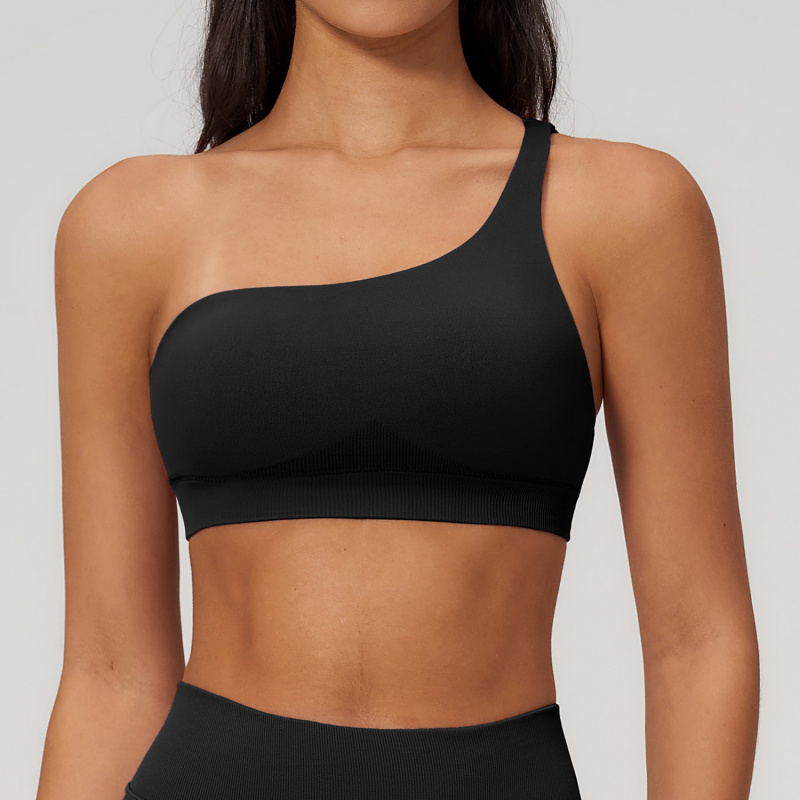 Spring Single-Shoulder Sporty  - Sports Bra Racerback incelemesi ve fiyatı