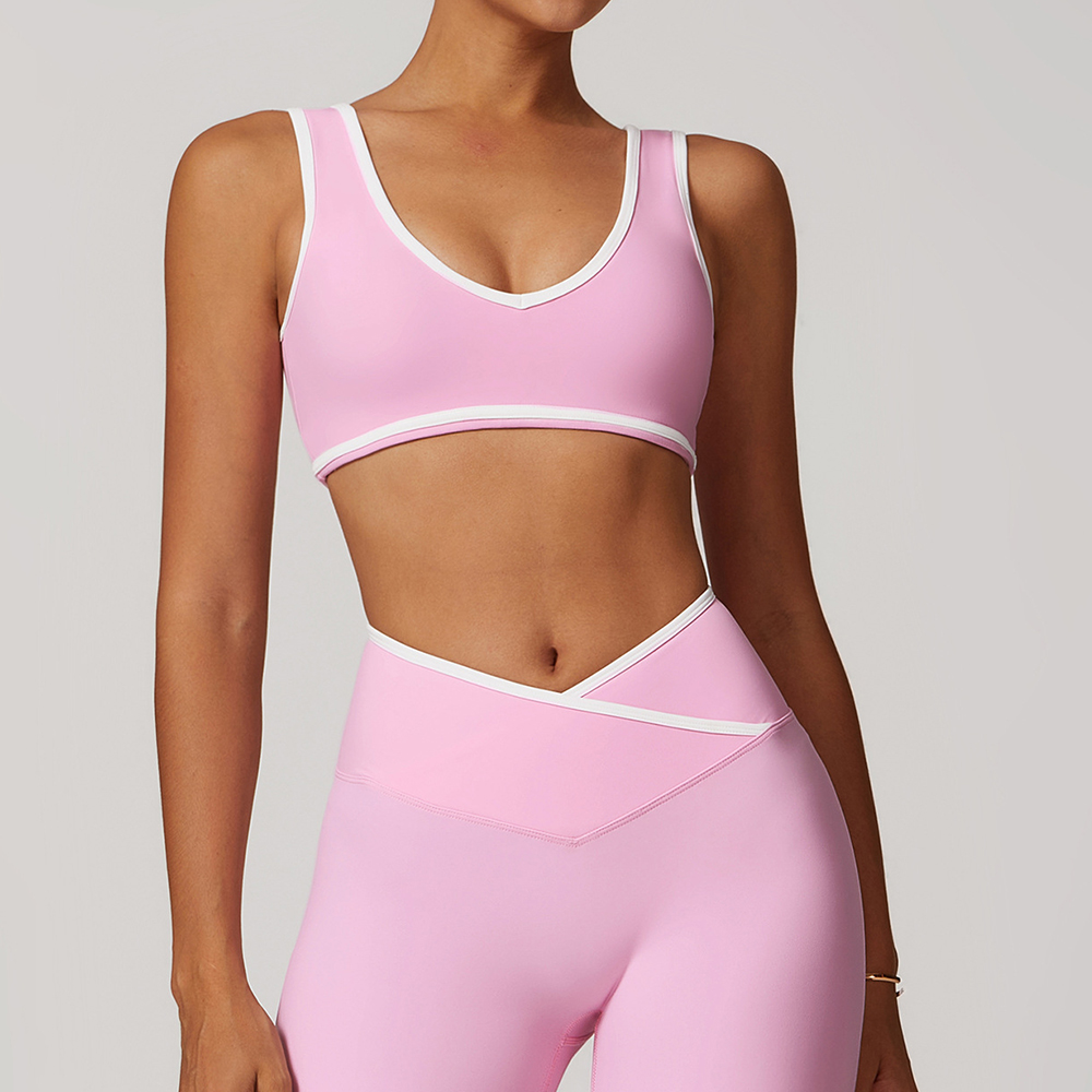 V-Neck Sports Bra Women Top Pu - Plunge Bra Push Up incelemesi ve fiyatı