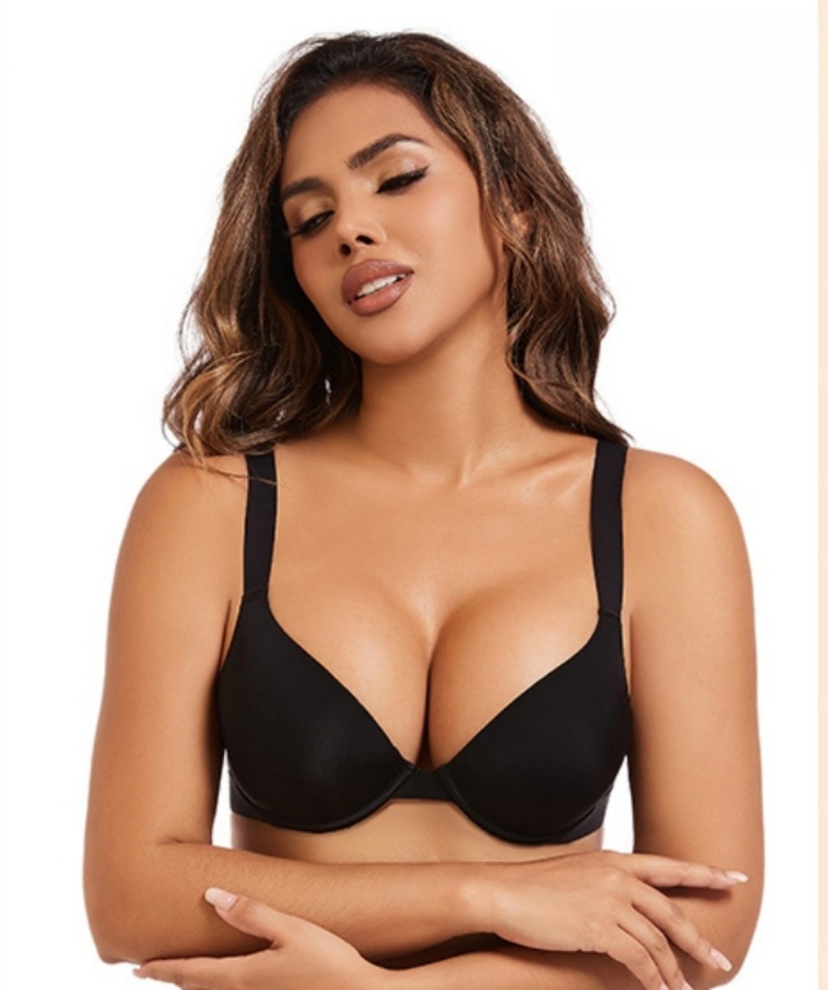 2025 Women's Plus Size Push Up - Demi Bra Balconette incelemesi ve fiyatı