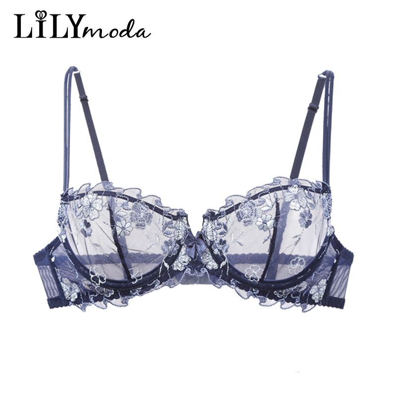 Lilymoda Women Sexy Ultrathin  - Demi Bra Balconette incelemesi ve fiyatı