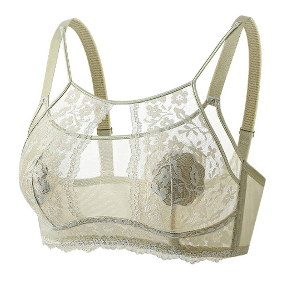 Fashion Mesh Flower Wireless D - Sheer Mesh Bra incelemesi ve fiyatı