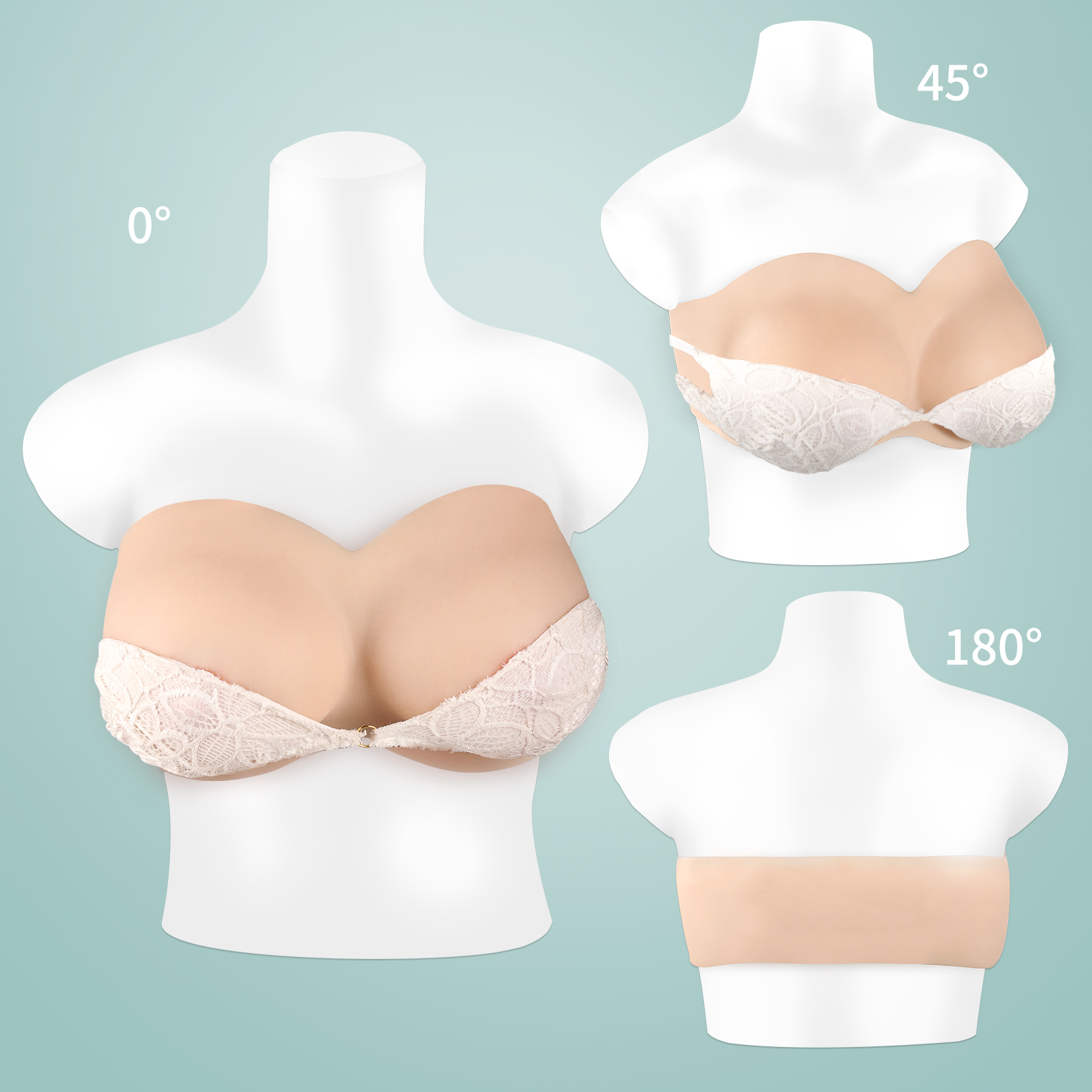 2024 Large Realistic Silicone  - Mastectomy Bra Pocket incelemesi ve fiyatı