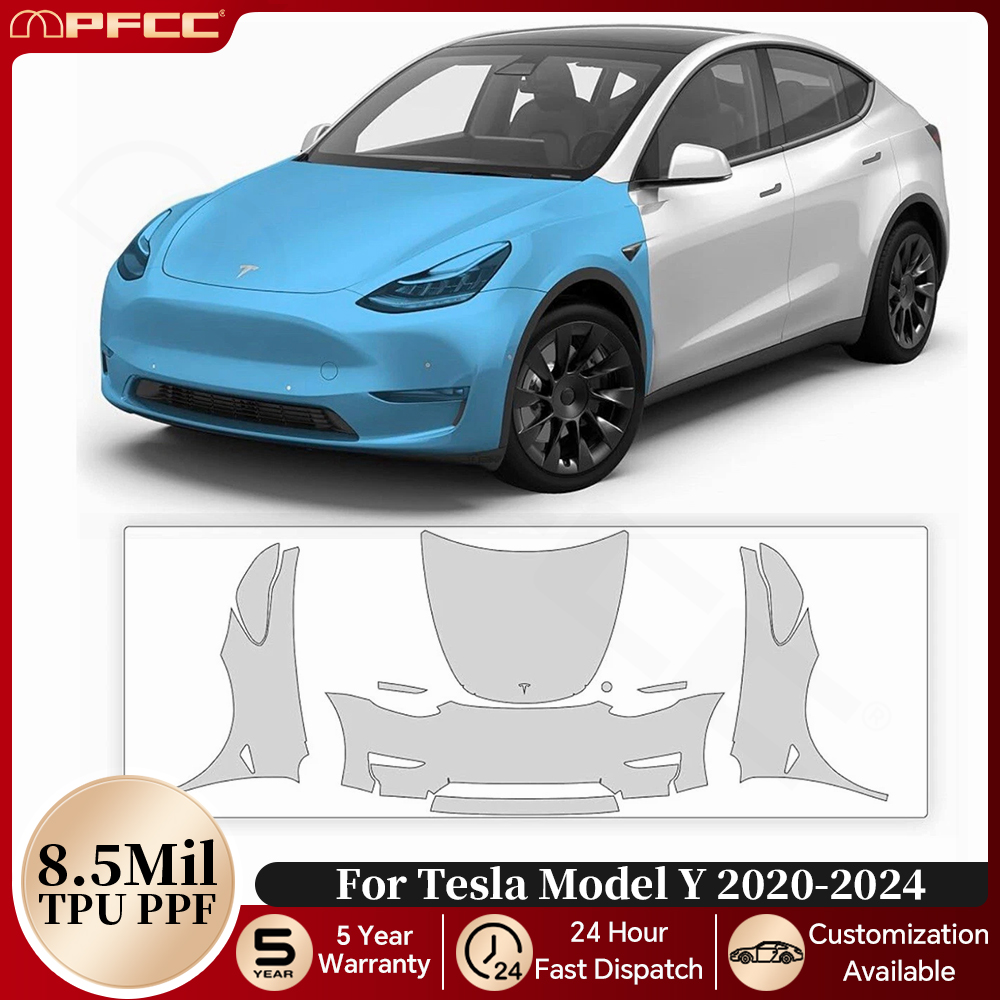 Pre-cut PPF For Tesla Model Y  - Full Coverage Bra incelemesi ve fiyatı