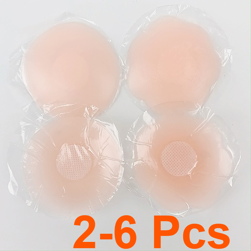 2-6Pcs Women Silicone Nipple C - Push Up Bra Silicone incelemesi ve fiyatı